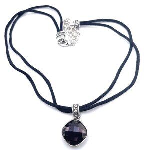 Brighton Venus Rising Black Crystal Necklace - 4066